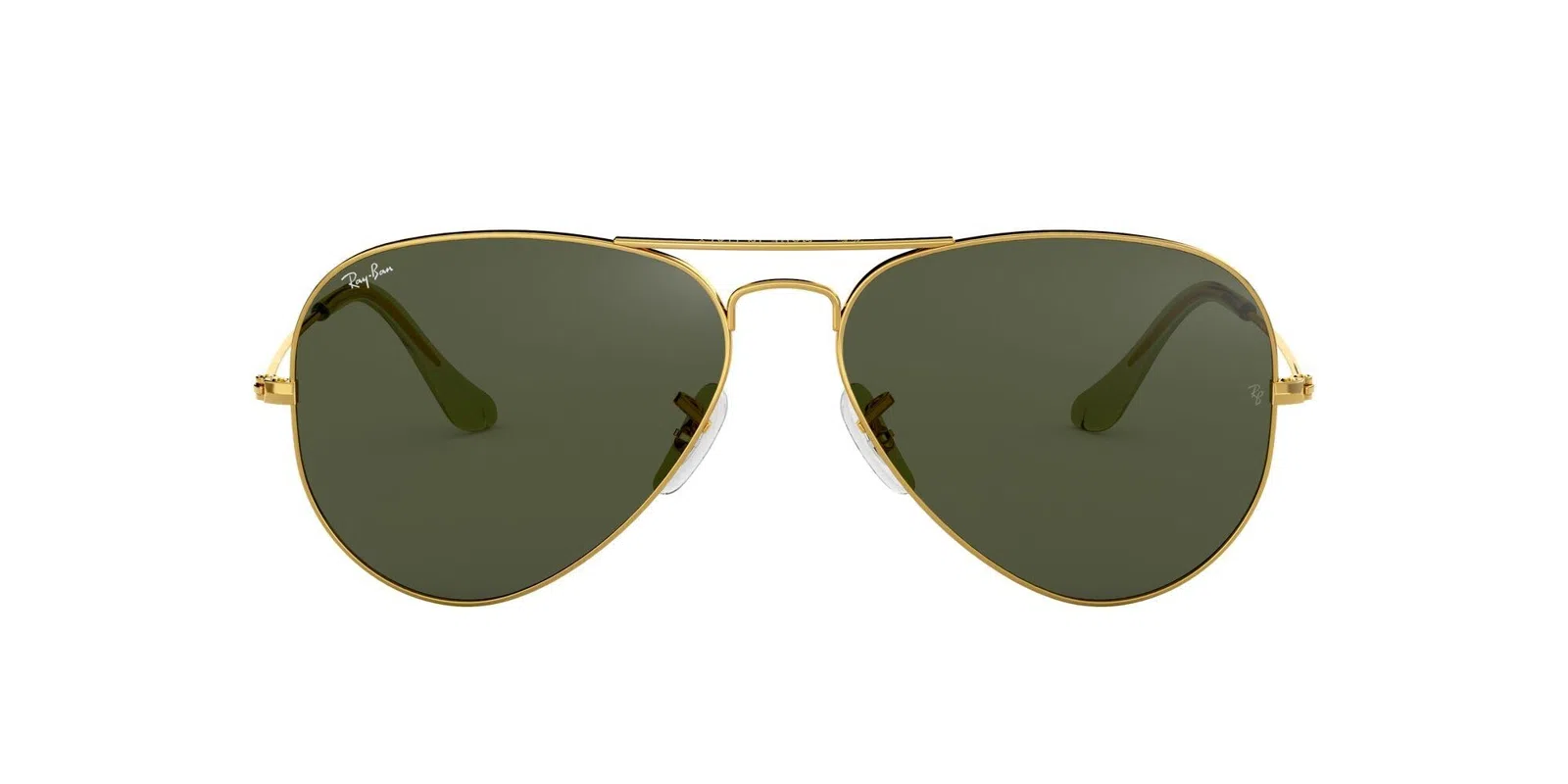 Ray Ban RB 3025 Aviator Large Metal Sunglasses - Medium - 58mm - Silver - view 40